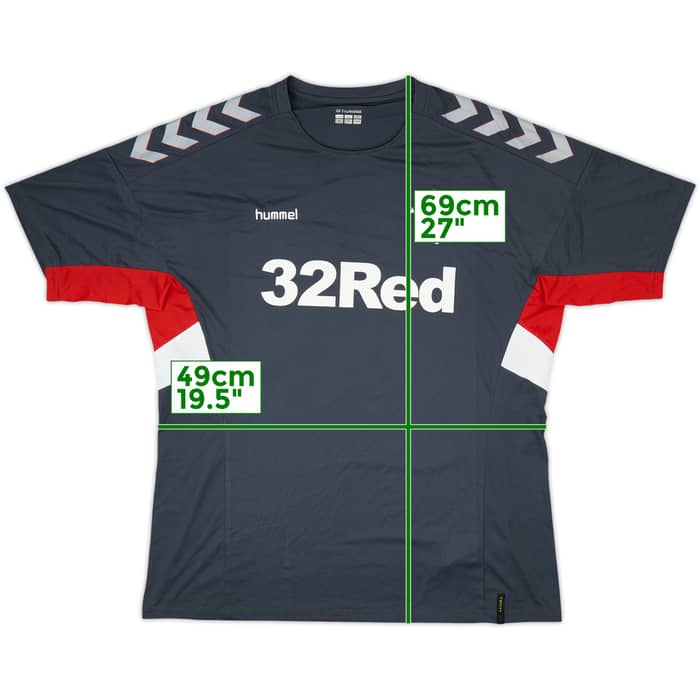 2018-19 Rangers Hummel Training Shirt - 6/10 - (XXL)