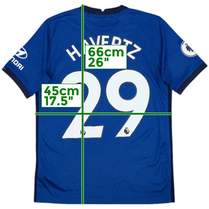 2020-21 Chelsea Home Shirt Havertz #29 - 7/10 - (XL.Boys)