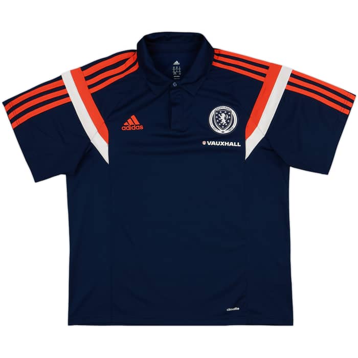 2013-14 Scotland adidas Polo Shirt - 7/10 - (XL)