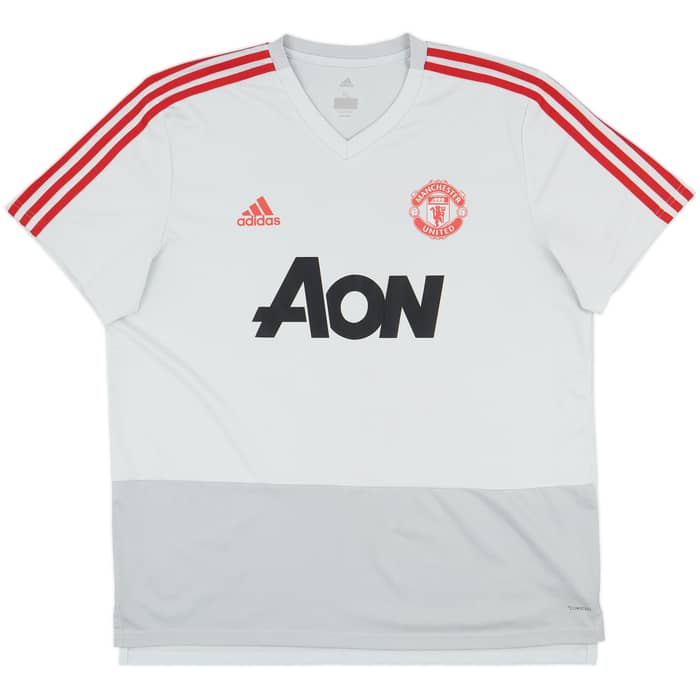 2018-19 Manchester United adidas Training Shirt - 9/10 - (XL)