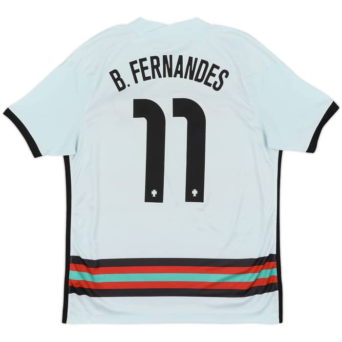 2020-22 Portugal Away Shirt B.Fernandes #11 - 9/10 - (L)
