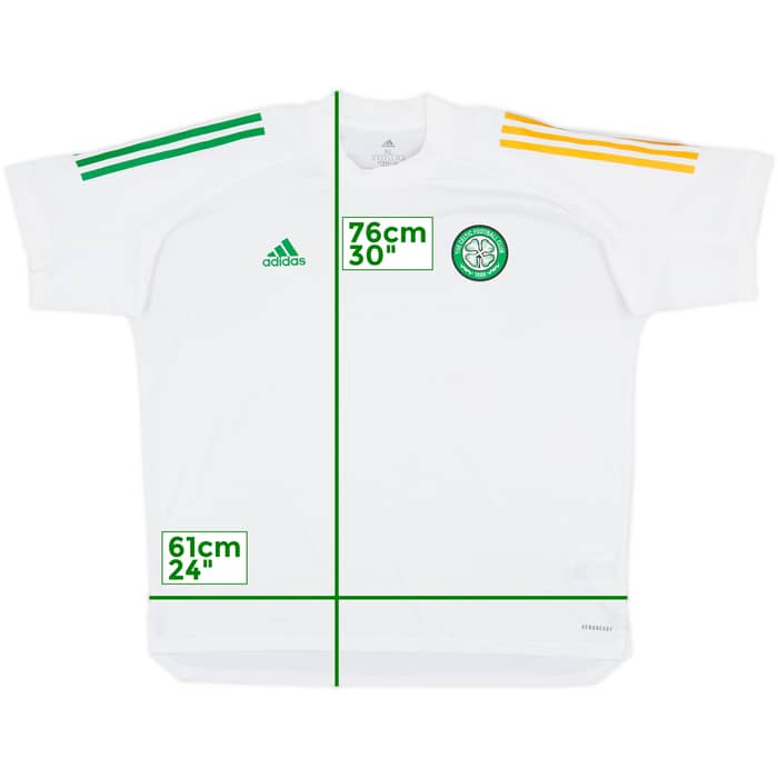 2020-21 Celtic adidas Training Shirt - 9/10 - (XL)