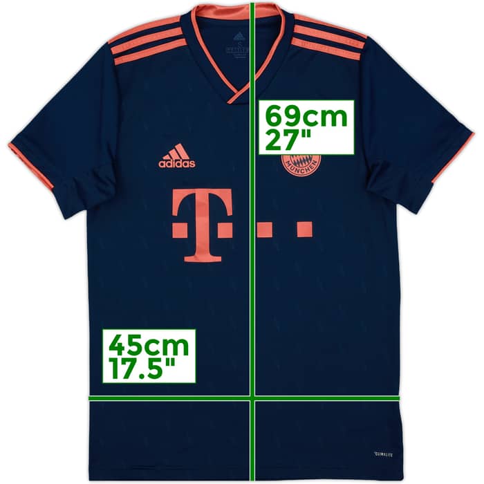 2019-20 Bayern Munich Third Shirt - 8/10 - (S)
