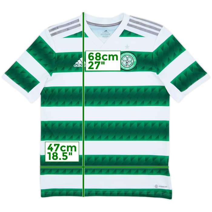 2022-23 Celtic Home Shirt - 9/10 - (XL.Boys)