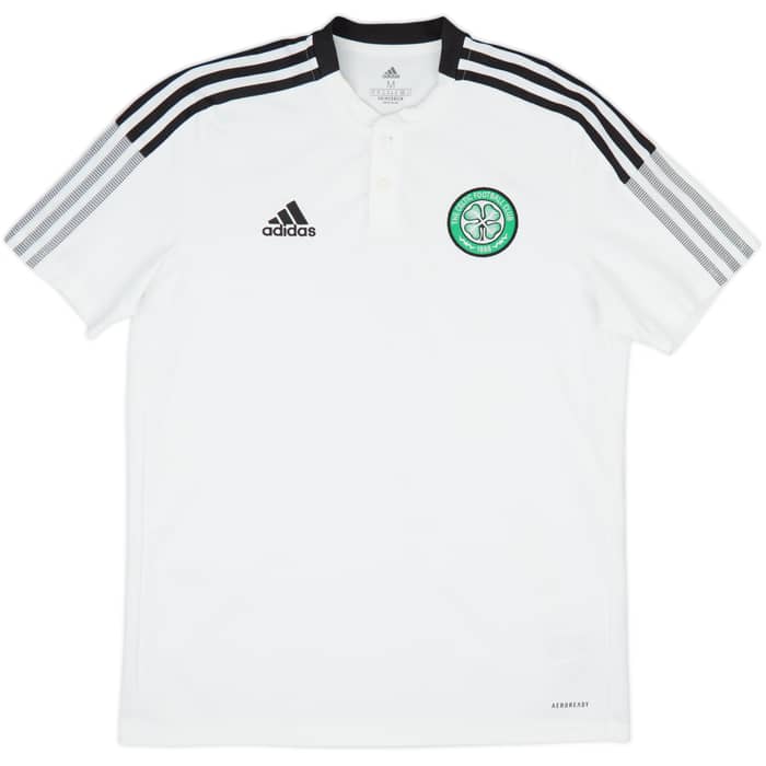 2021-22 Celtic adidas Polo Shirt - 7/10 - (M)