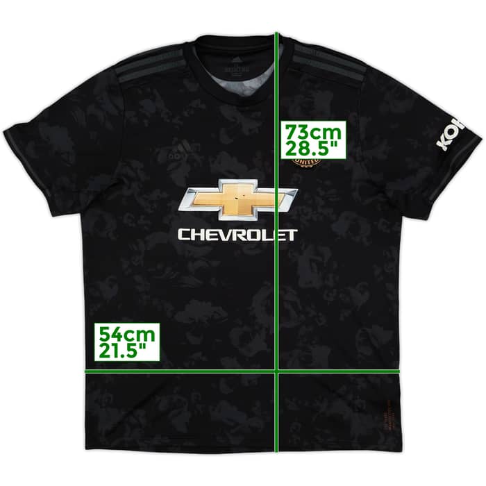 2019-20 Manchester United Third Shirt - 5/10 - (XL)