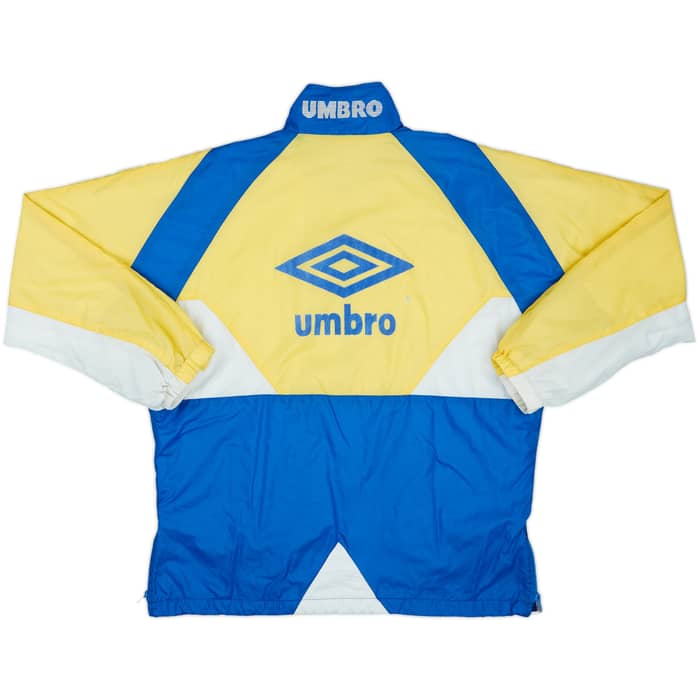 1990-91 Leeds United Umbro Track Jacket - 8/10 - (M)