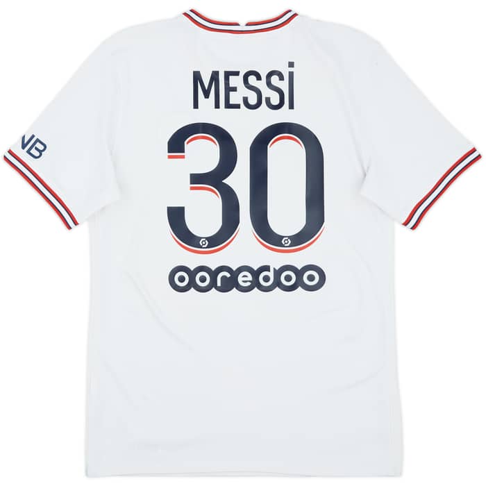 2021-22 Paris Saint-Germain Fourth Shirt Messi #30 - 7/10 - (S)