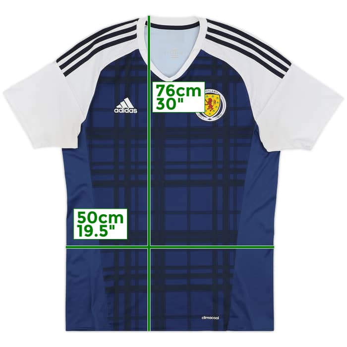 2015-17 Scotland Home Shirt - 6/10 - (M)