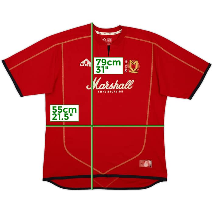 2004-06 MK Dons Away Shirt - 6/10 - (XL)