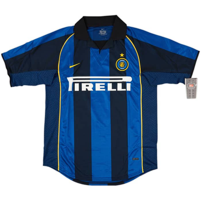 2001-02 Inter Milan Home Shirt Ronaldo #9 (S)