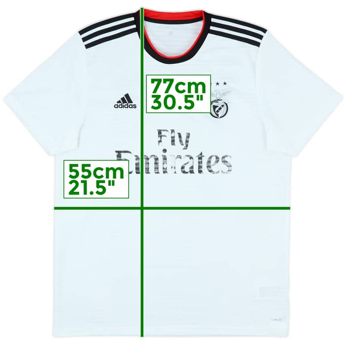 2018-19 Benfica Away Shirt - 4/10 - (L)