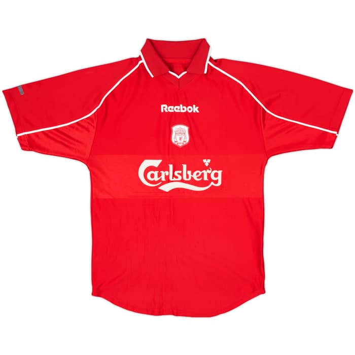 2000-02 Liverpool Home Shirt - 4/10 - (Y)