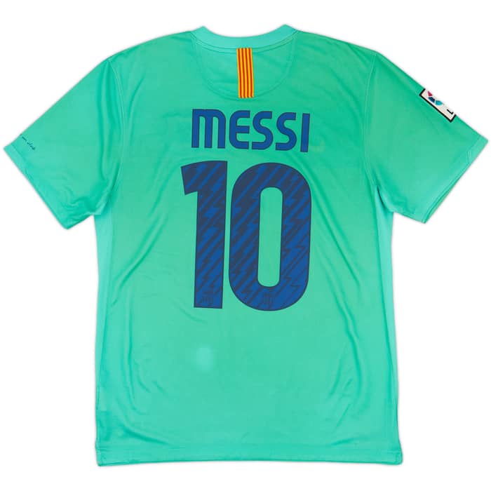 2010-11 Barcelona Away Shirt Messi #10 - 5/10 - (M)