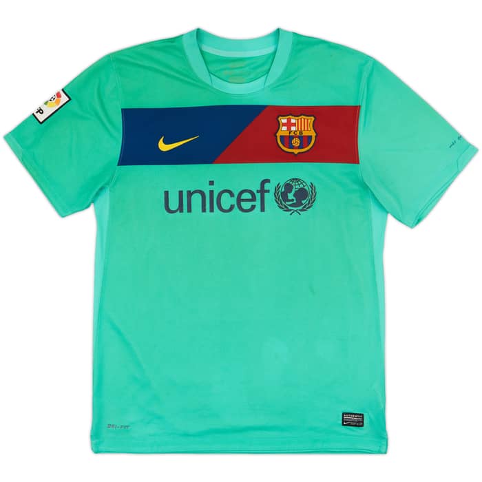 2010-11 Barcelona Away Shirt Messi #10 - 5/10 - (M)