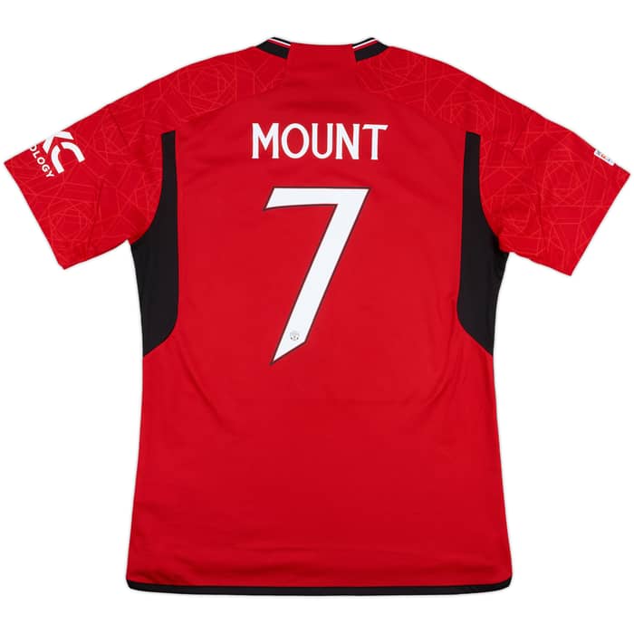 2023-24 Manchester United Home Shirt Mount #7 - 10/10 - (L)