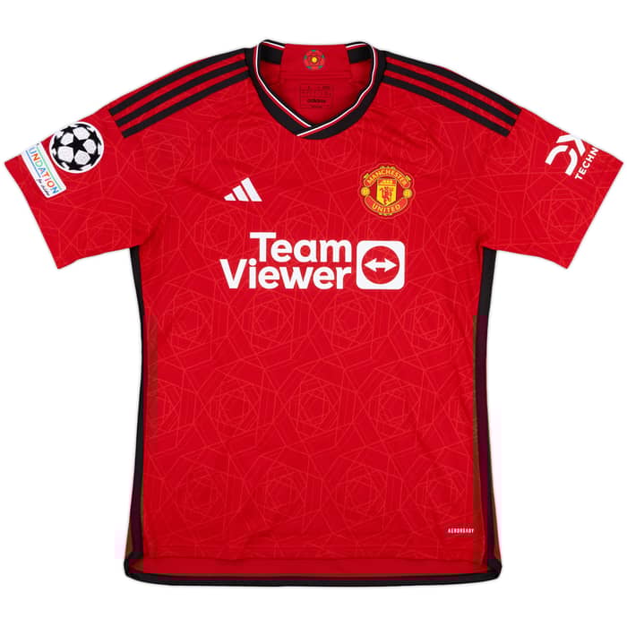2023-24 Manchester United Home Shirt Mount #7 - 10/10 - (L)