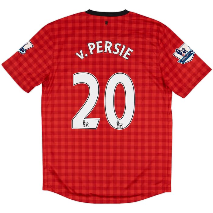 2012-13 Manchester United Home Shirt v.Persie #20 - 7/10 - (M)