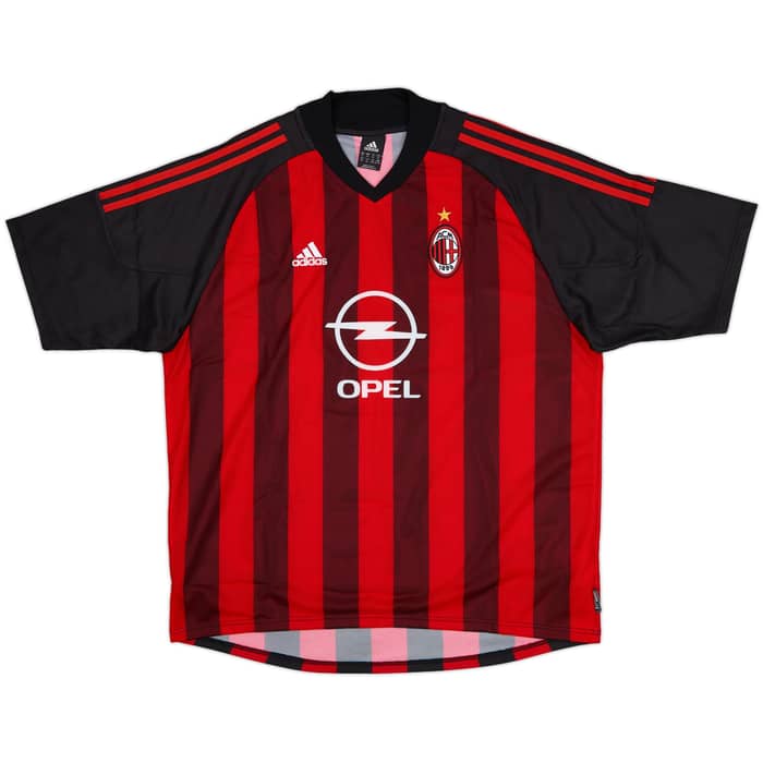 2002-03 AC Milan Home Shirt Shevchenko #7 - 5/10 - (XL)