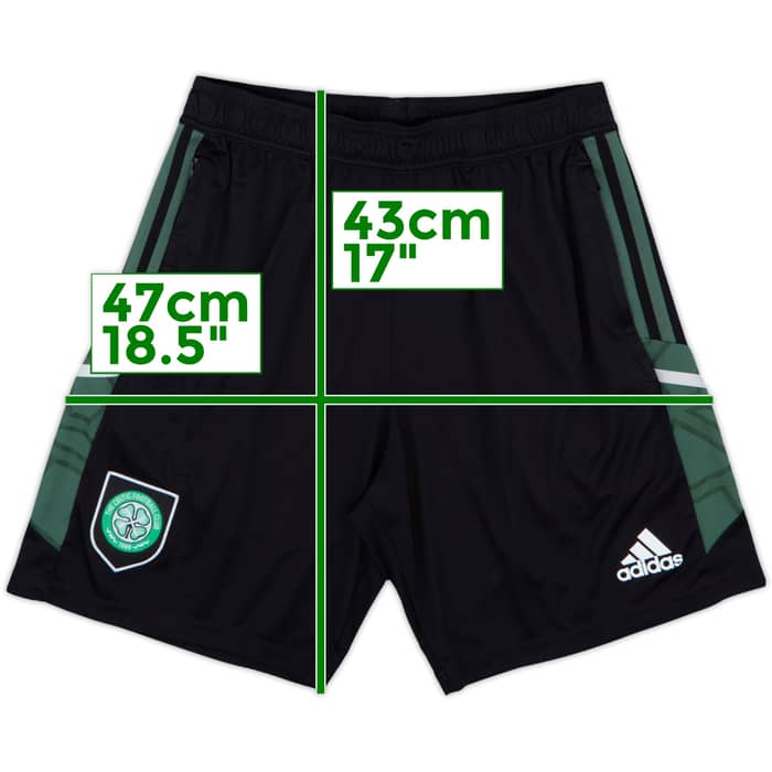 2022-23 Celtic adidas Training Shorts - 9/10 - (M)