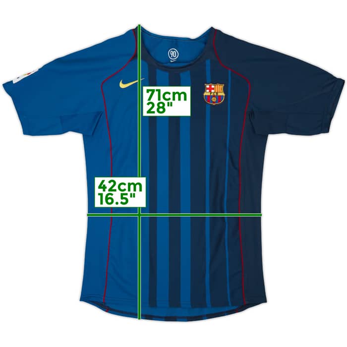 2004-05 Barcelona Away Shirt - 9/10 - (XL.Boys)