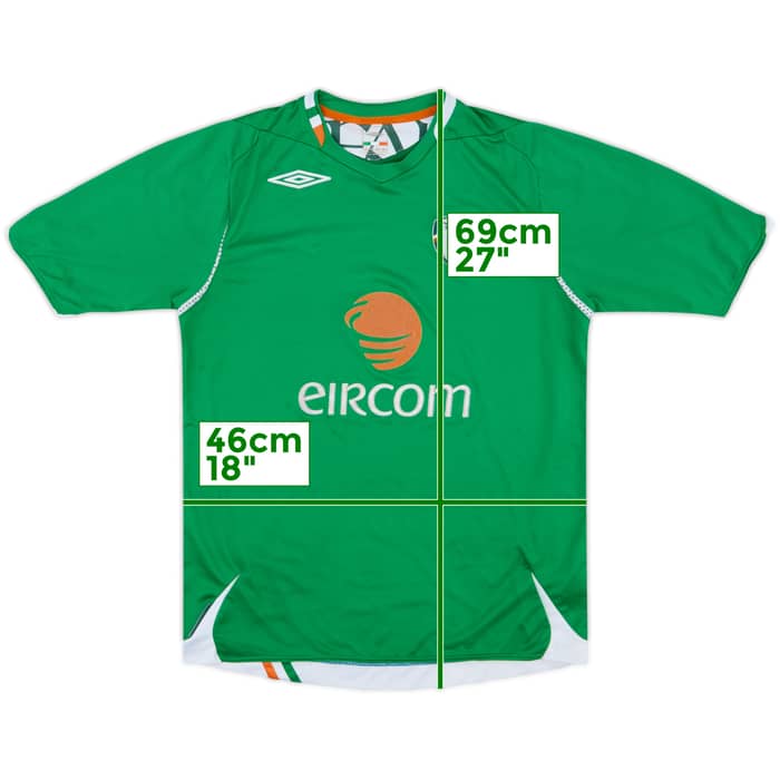 2006-08 Ireland Home Shirt - 5/10 - (M)