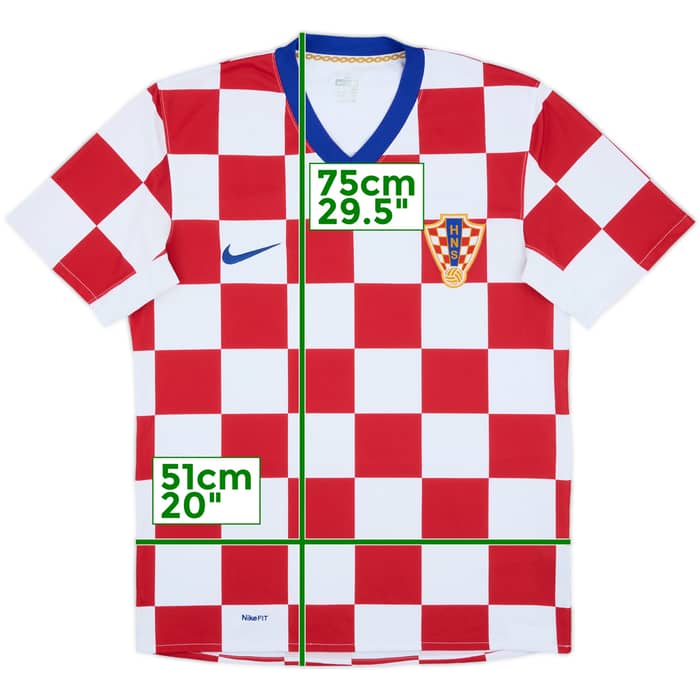 2008-09 Croatia Home Shirt - 8/10 - (M)
