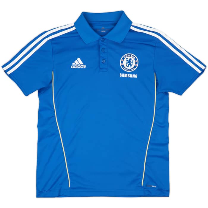 2011-12 Chelsea adidas Polo Shirt - 8/10 - (M)