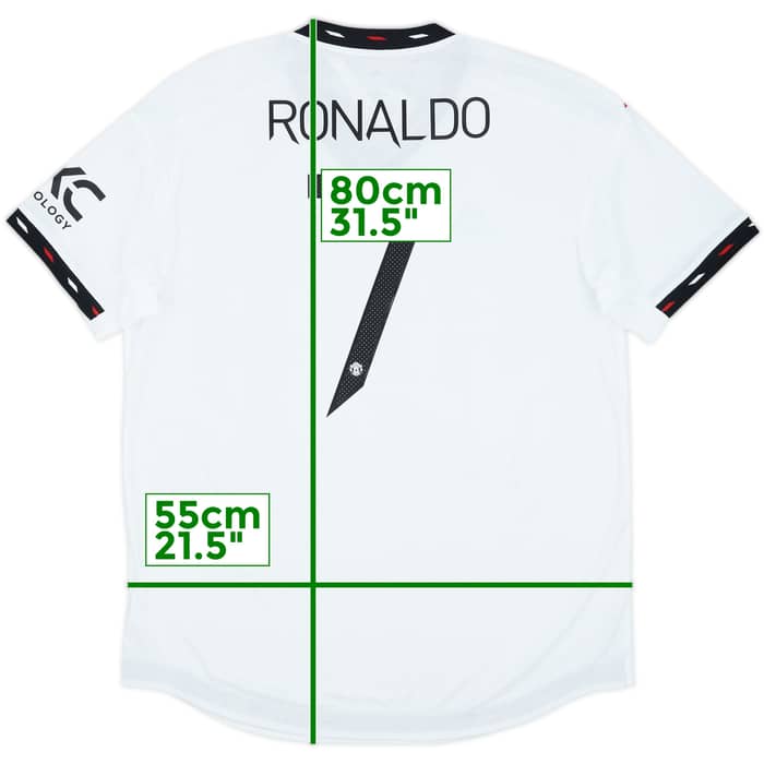 2022-23 Manchester United Authentic Away Shirt Ronaldo #7 (L)