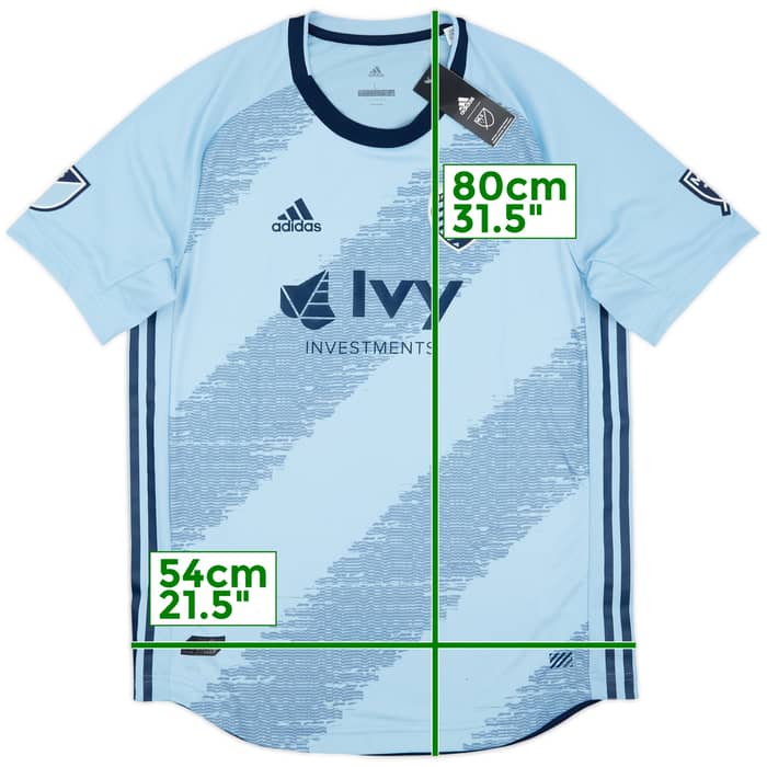 2019 Sporting Kansas City Authentic Home Shirt (L)