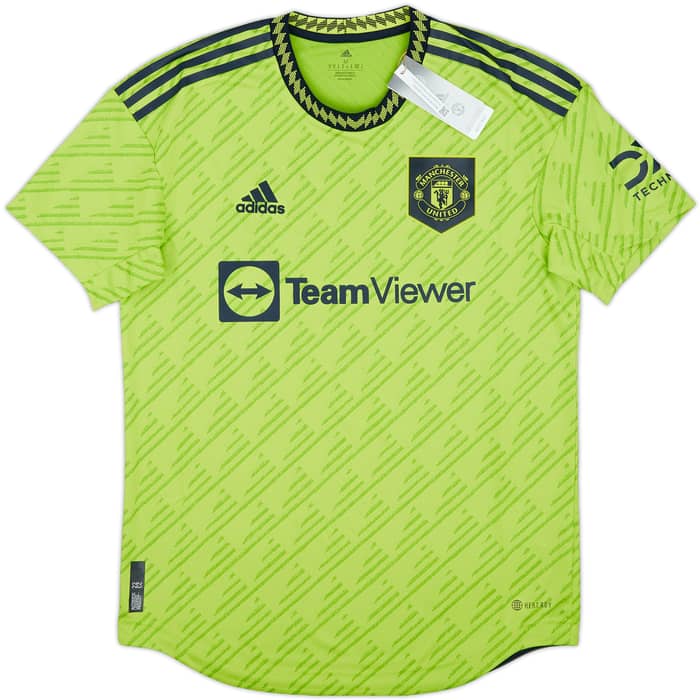 2022-23 Manchester United Authentic Third Shirt Fernandes #8 (M)