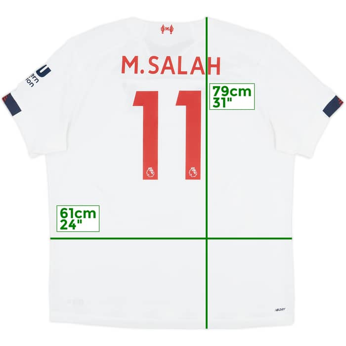 2019-20 Liverpool Away Shirt M.Salah #11 - 10/10 - (XXL)