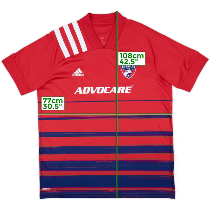 2020 FC Dallas Home Shirt - 9/10 - (XL)