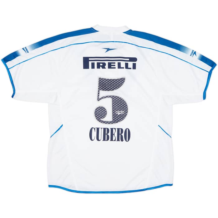 2005-06 Velez Sarsfield Home Shirt Cubero #5 - 9/10 - (M)