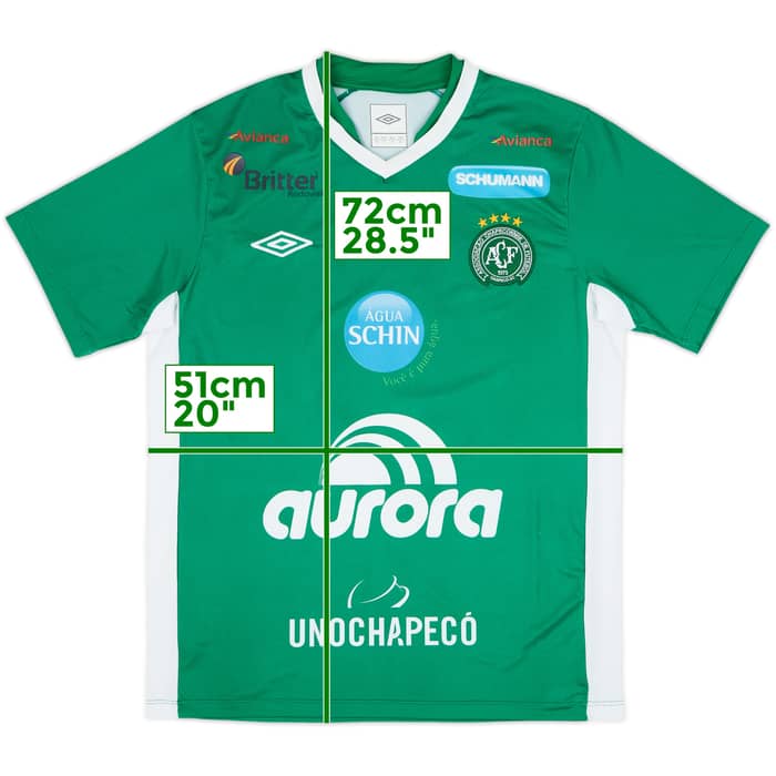 2012 Chapecoense Home Shirt #5 - 9/10 - (M)