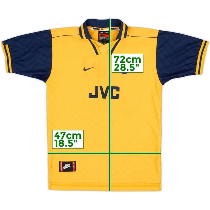 1996-97 Arsenal Away Shirt - 6/10 - (XL.Boys)