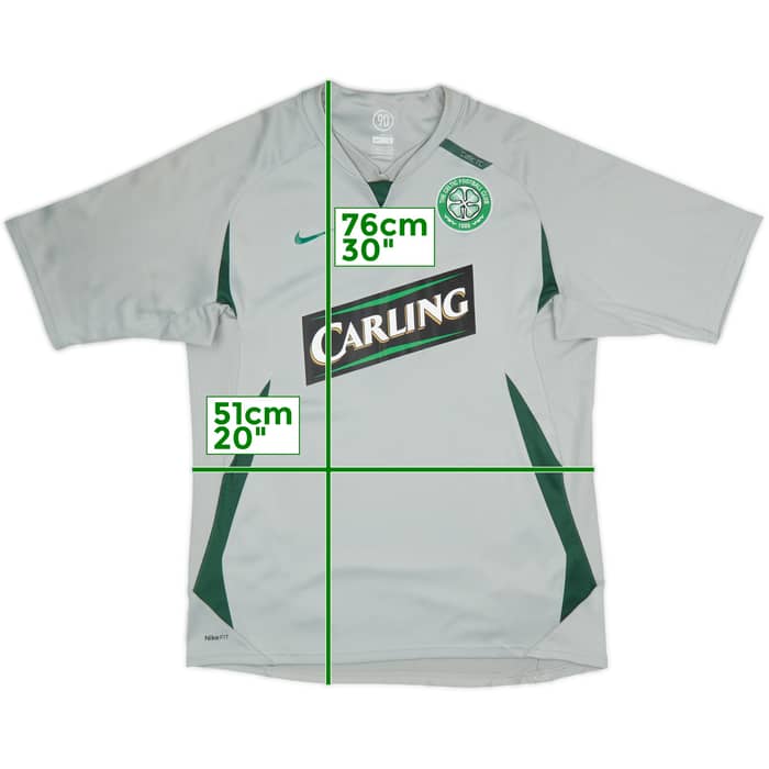 2007-08 Celtic Nike Training Shirt - 8/10 - (L)