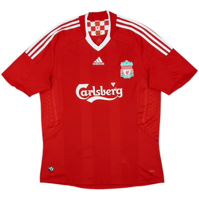 2008-10 Liverpool Home Shirt Carragher #23 - 5/10 - (L)
