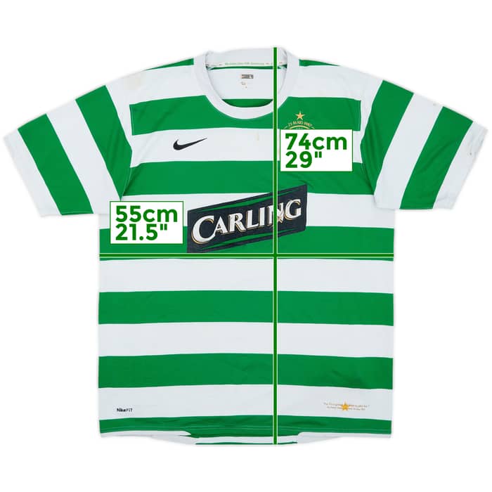 2007-08 Celtic Home Shirt - 4/10 - (L)