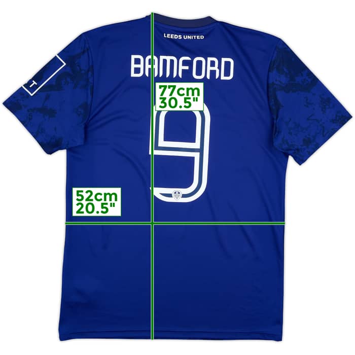 2021-22 Leeds United Away Shirt Bamford #9 - 10/10 - (M)