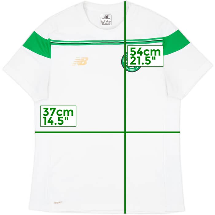 2015-16 Celtic New Balance Training Shirt - 7/10 - (M)