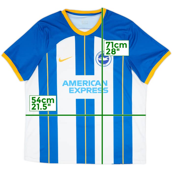 2022-23 Brighton Home Shirt - 8/10 - (XXL)