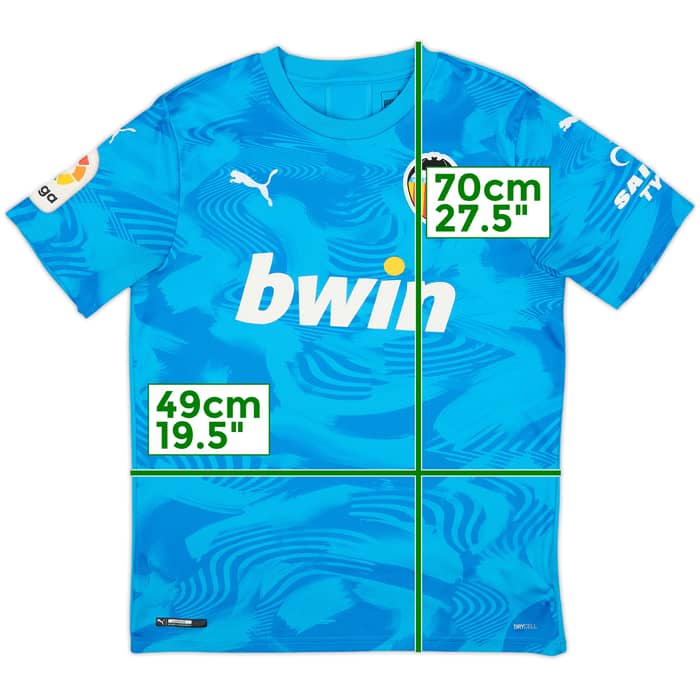 2019-20 Valencia Third Shirt - 7/10 - (M)