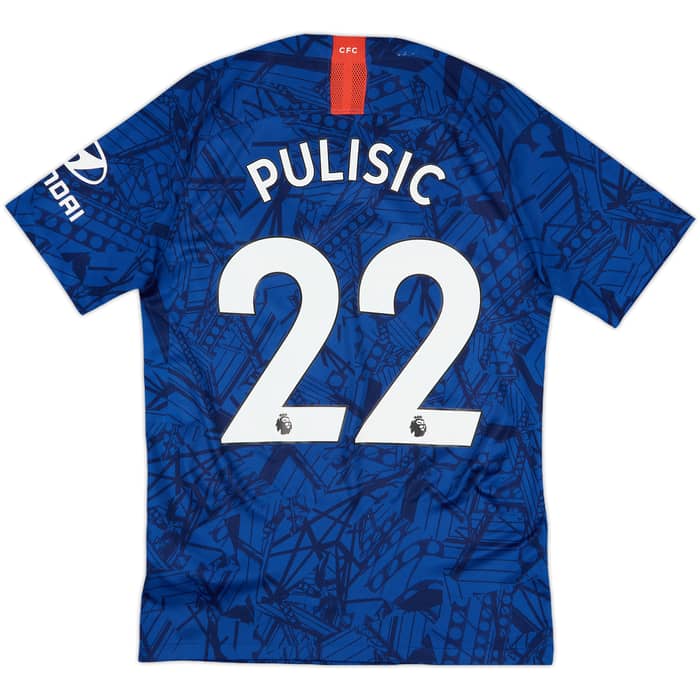 2019-20 Chelsea Home Shirt Pulisic #22 - 7/10 - (S)
