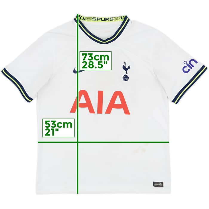 2022-23 Tottenham Home Shirt - 5/10 - (L)