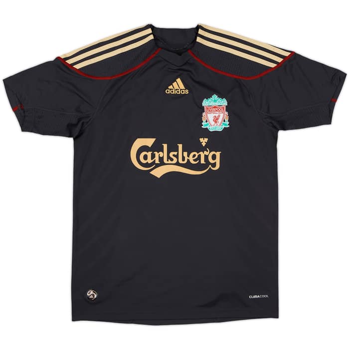 2009-10 Liverpool Away Shirt - 7/10 - (L.Boys)