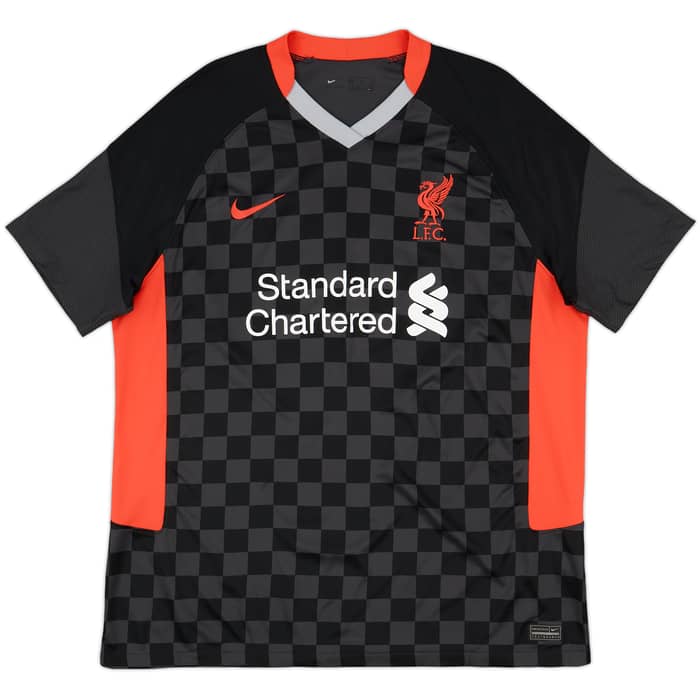 2020-21 Liverpool Third Shirt Virgil #4 - 9/10 - (XL)