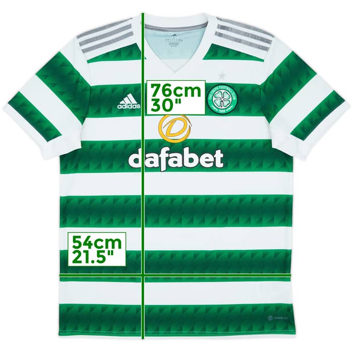 2022-23 Celtic Home Shirt - 10/10 - (L)