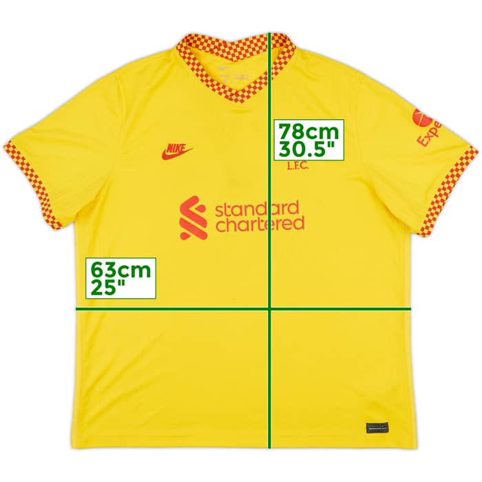 2021-22 Liverpool Third Shirt - 5/10 - (XXL)
