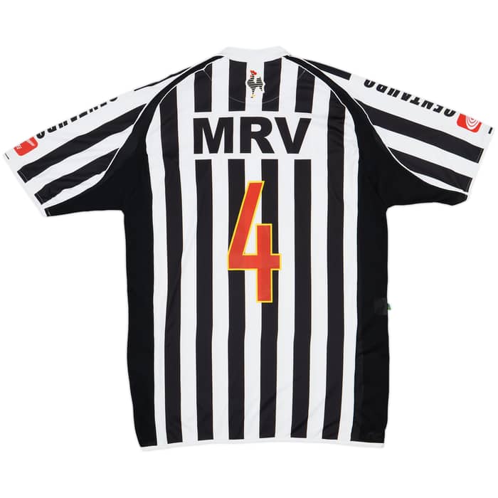 2005 Atletico Mineiro Home Shirt #4 - 9/10 - (L)